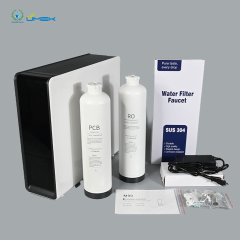 UMK90 600G Household RO Purifier with ABS Body, Compact Tankless Design
