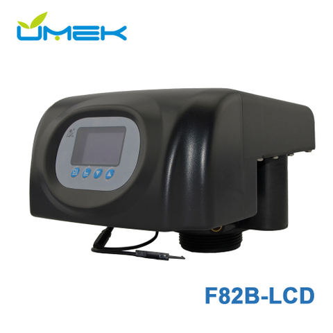 Runxin F82B-LCD Volumetric Softener Valve — 1" Ports, Up To 4 M³/h, LCD & Button-Lock