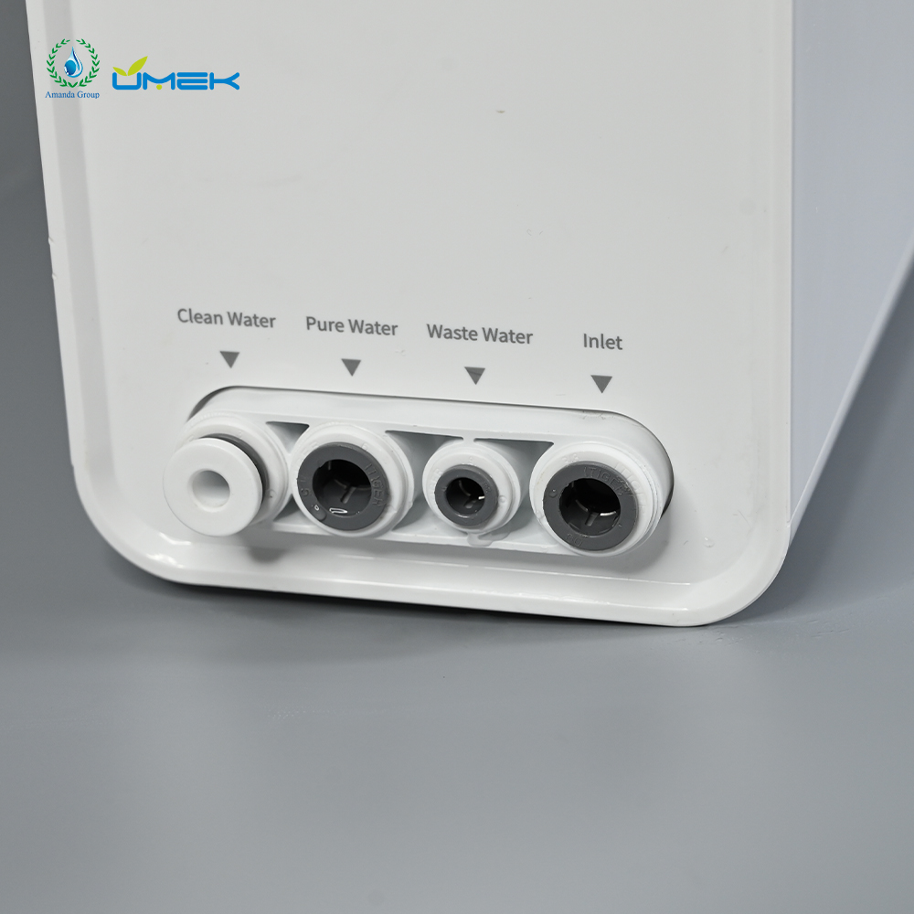 UMK80 Tankless 600G Under-Sink RO 24V DC Supply, No Pressure Tank Needed