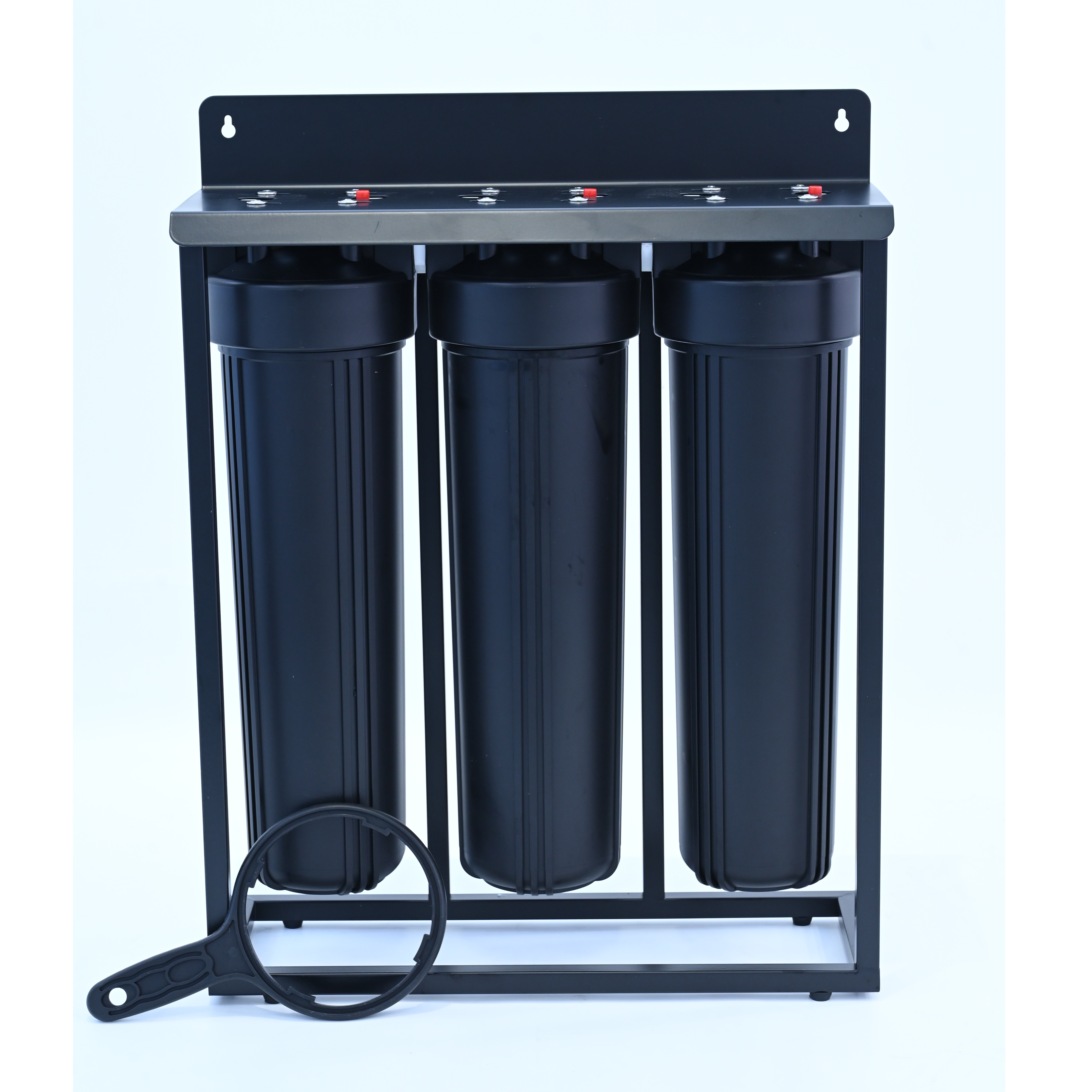 3-Stage 20" Big Black Whole House Water Filter Housing