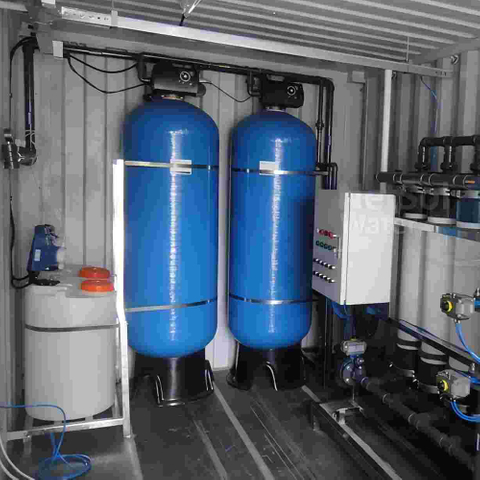  Reverse Osmosis Water Treatment Sea Water Purification System Container RO System