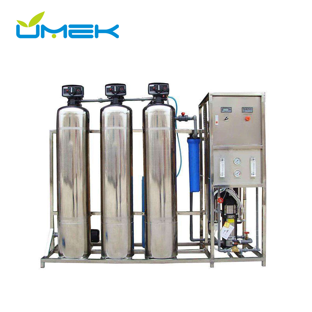 Double-Pass Reverse Osmosis System for Hemodialysis Water Purification
