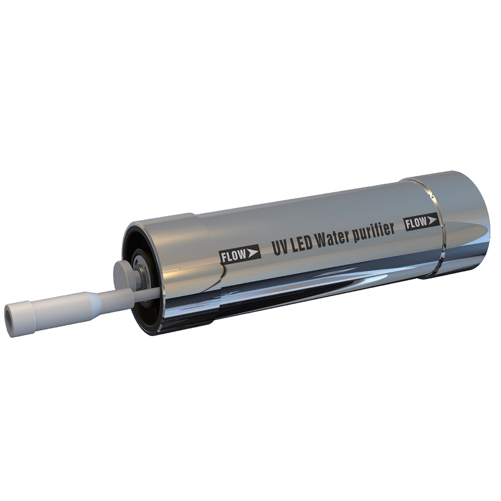 Marine-Grade 265nm UV-LED Flow-Through Sterilizer IP68, Anti-Corrosion for Shipboard Water Systems