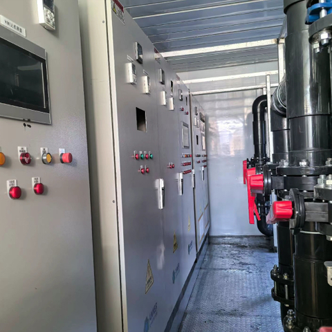 8m3 Per Hour Containerized Ro Water Treatment Plant Reverse Osmosis Machine Water Purification System