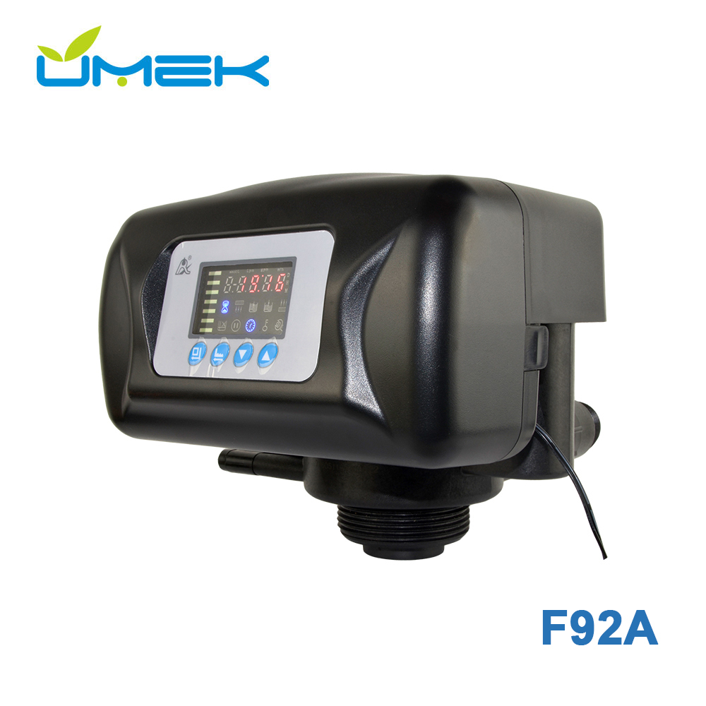 F92A Automatic Softener Controller LED/LCD Display, Manual Override, 12 V Adapter