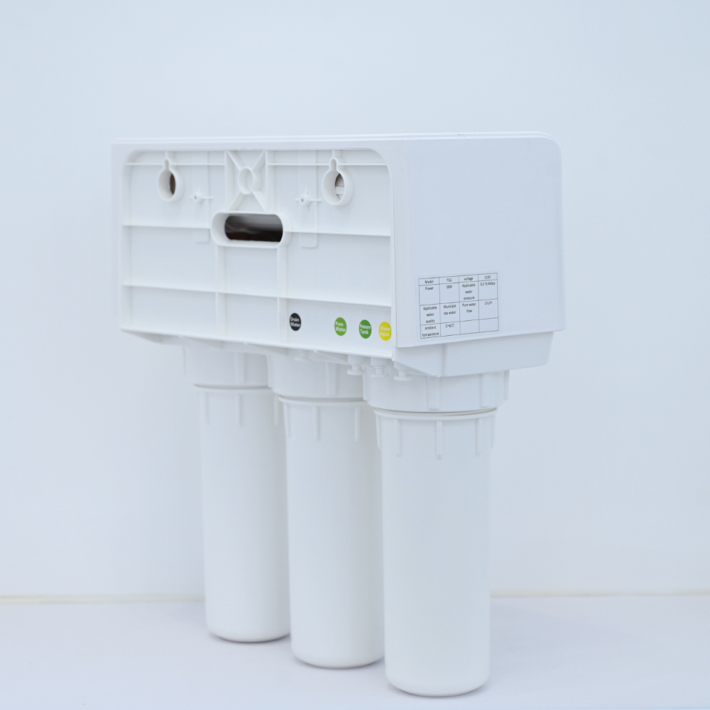 3:1 Water-Saving 5 Stage RO Water Purifier with Dust Cover Delta Pump for Home Use