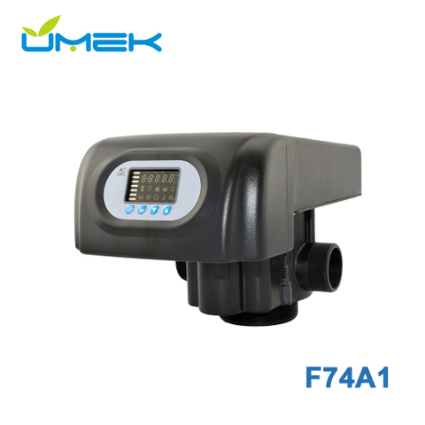 Runxin F74A1 Automatic Softener Valve with LED Display – 10m³/h, 2" BSP, for Residential & Commercial Water Softening in USA & Canada