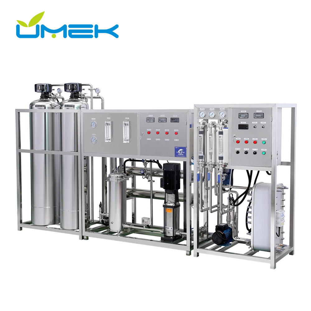 1T/H Automatic Stainless Steel Reverse Osmosis Water Purification System
