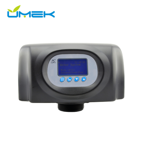 Runxin F82B-LCD Volumetric Softener Valve — 1" Ports, Up To 4 M³/h, LCD & Button-Lock