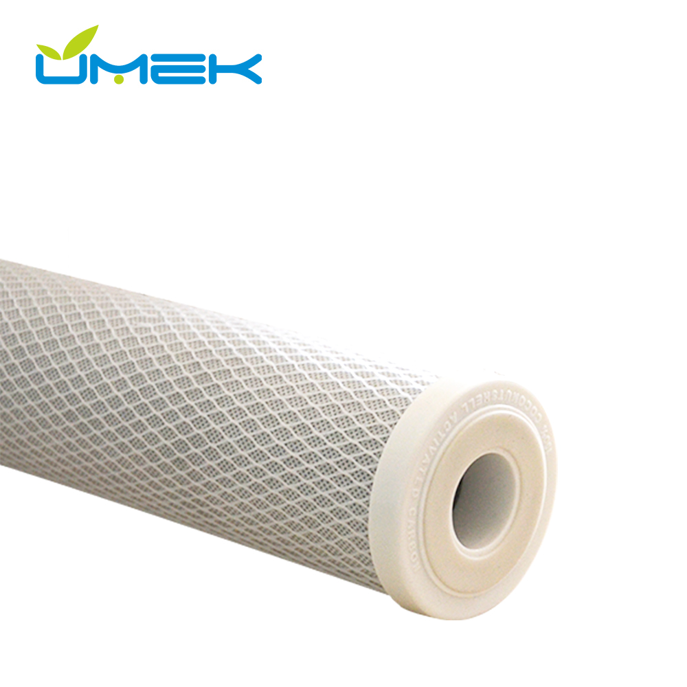 20″ Standard CTO Carbon Block Cartridge 10 Micron for Food & Beverage Water Treatment Systems