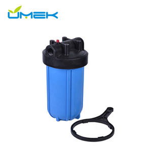 10" Big Blue Filter Housing | 1" NPT Brass Ports 75PSI Reinforced PP for Whole-House Pre-Filtration