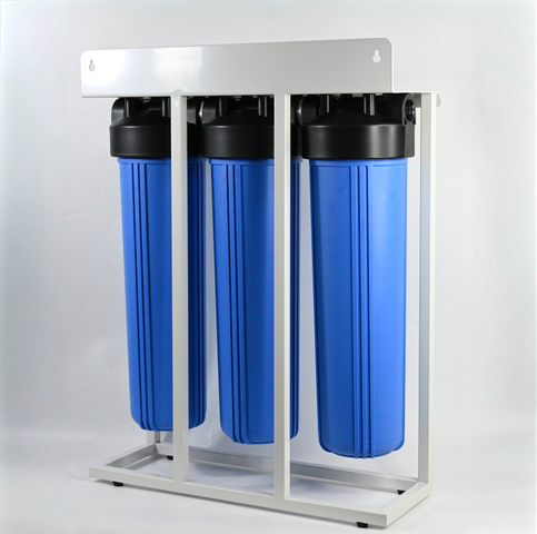 3 Stage Big Blue Water Filter With Frame