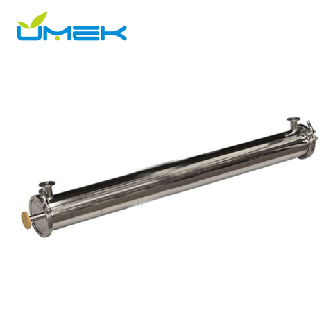 SUS316L GMP-Certified Membrane Housing | 4040 Size 400PSI for Pharmaceutical Ultra-Pure Water