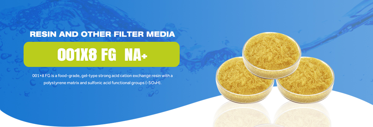 001X8 FG Na+ Strong Acid Cation Exchange Resin