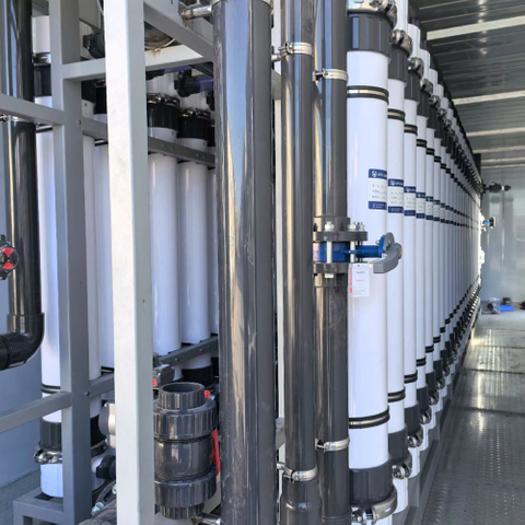 Containerized SWRO Plant Sea Water Purifier Desalination of Salt Water Reverse Osmosis Ro Water Treatment Plant