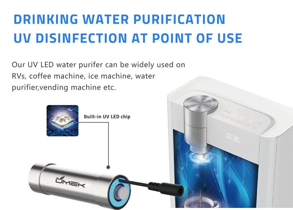 UV DISINFECTION AT POINT OF USE