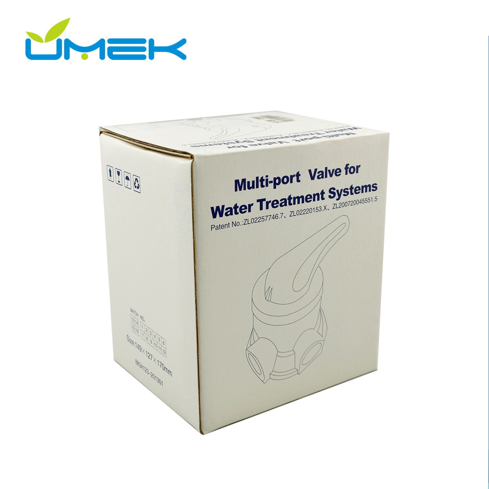 Runxin F56A Manual Multiport Filter Valve – Top-Mounted 1″ BSP, 4 m³/h