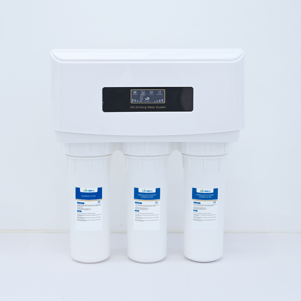 Under Sink 5 Stage RO Water Purifier with Dust Cover - Compact Design for Small Apartments