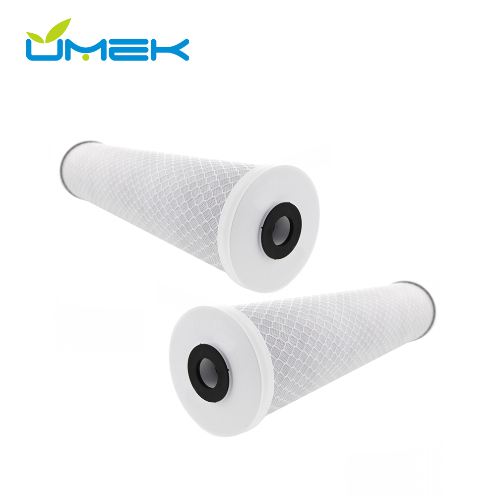 20″ CTO Carbon Block Cartridge 10 Micron for Food Production & Beverage Water Treatment Plants