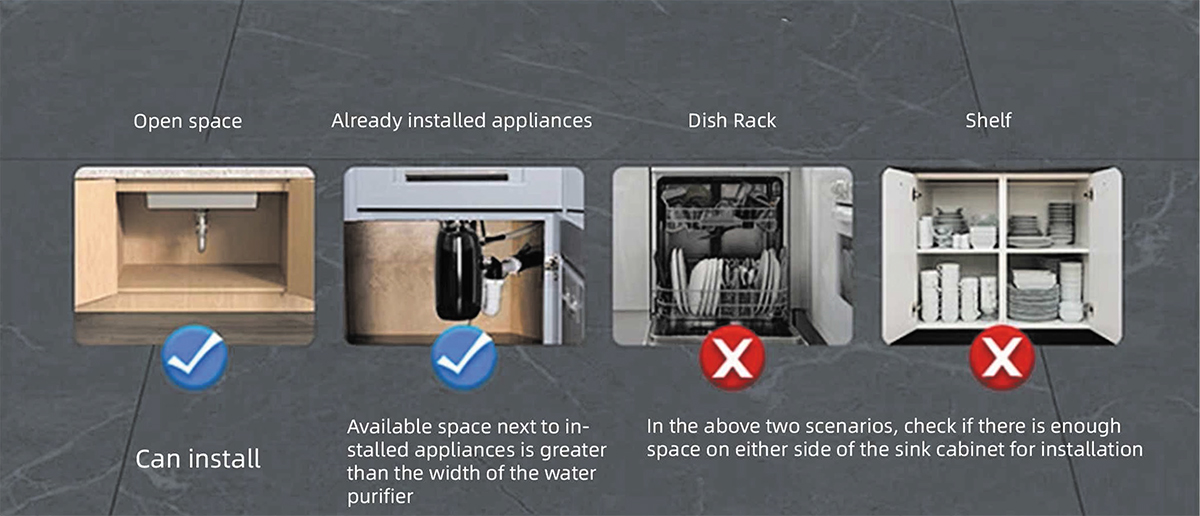 INSTALLATION SPACE CONSIDERATIONS