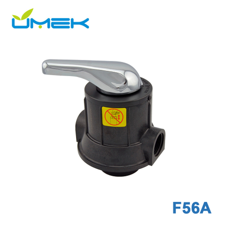 Runxin F56A Manual Multiport Filter Valve – Top-Mounted 1″ BSP, 4 m³/h