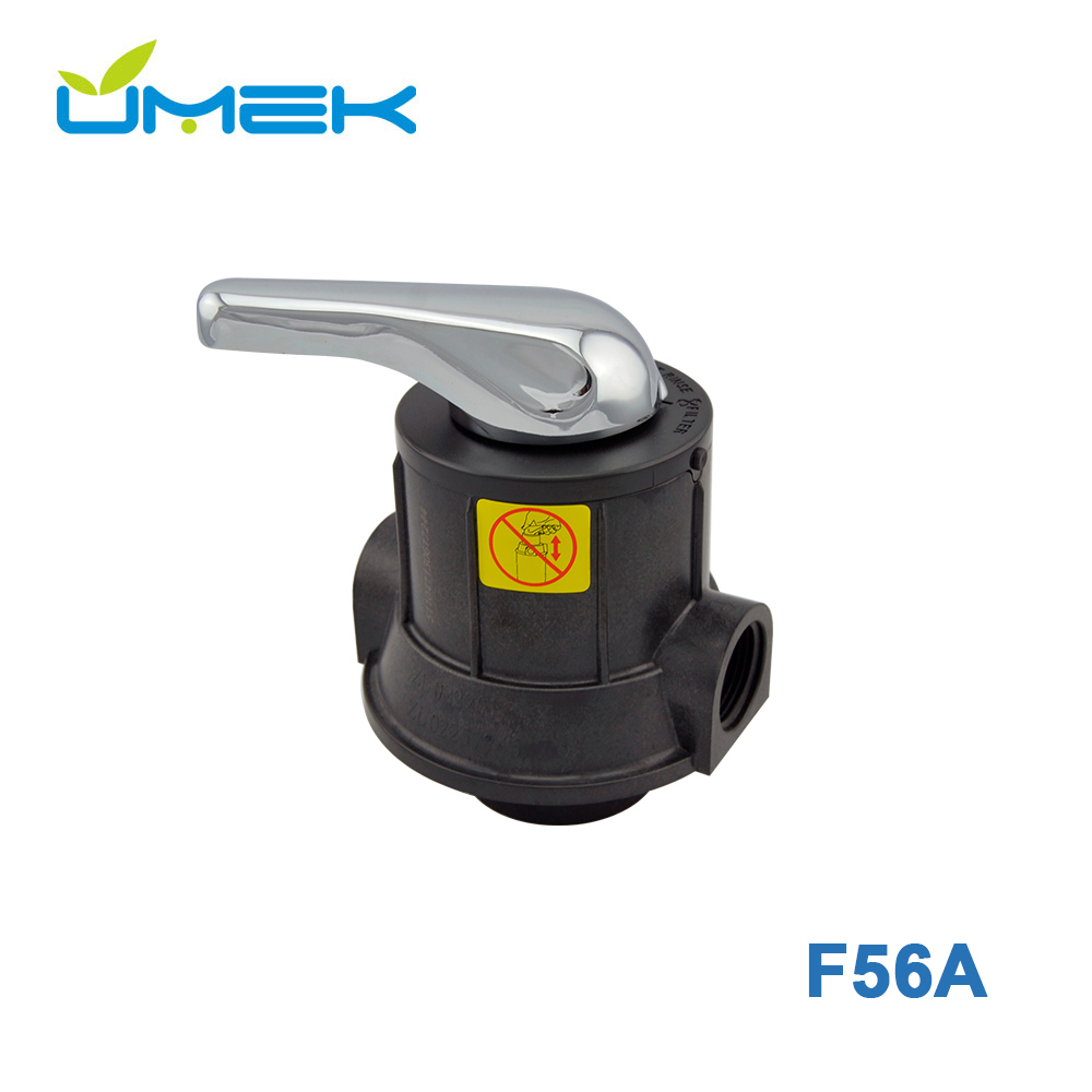 Runxin F56A Manual Multiport Filter Valve – Top-Mounted 1″ BSP, 4 m³/h