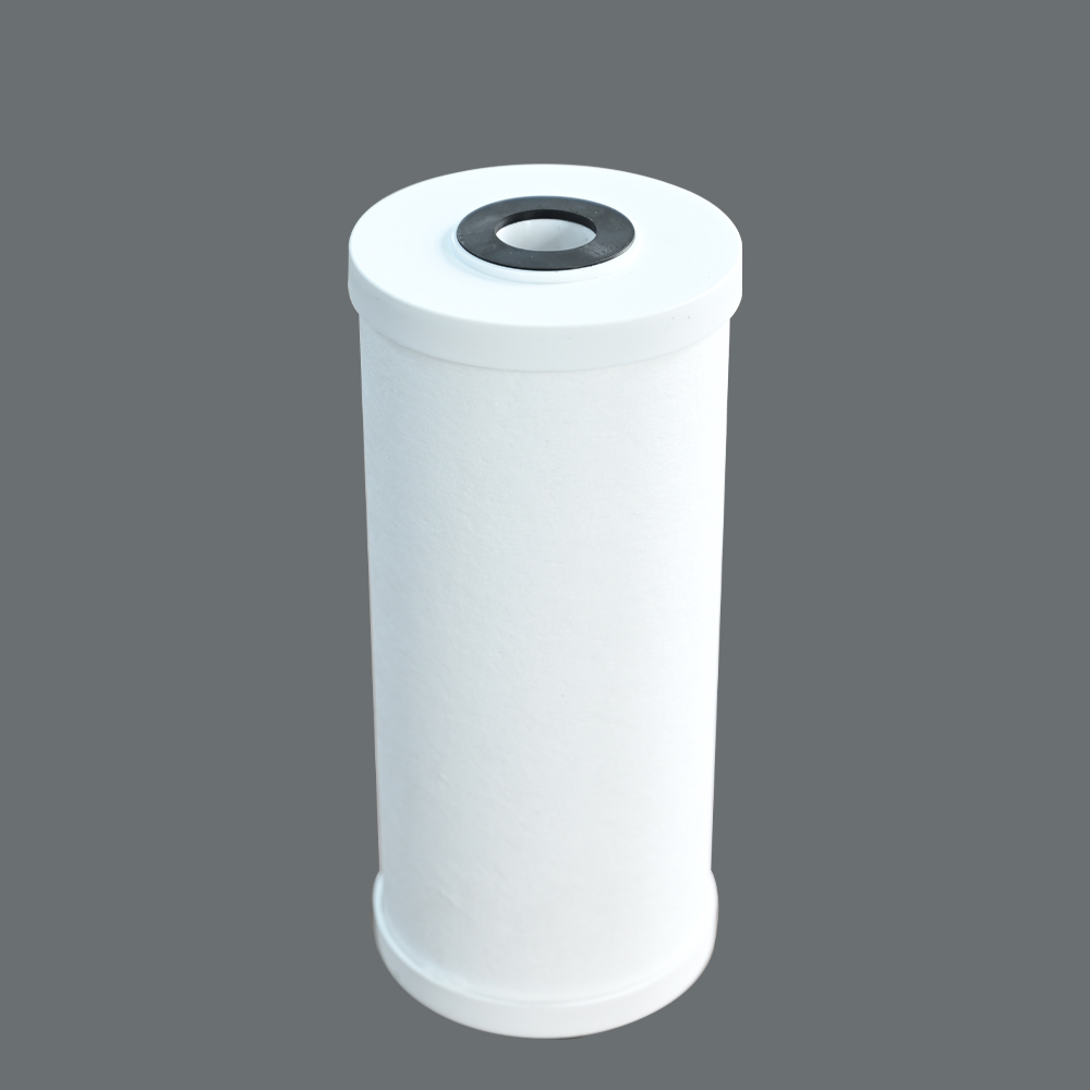 Advanced CTO Carbon Block Filter with PP Sediment Layer for PFAS & Chlorine Reduction 10/20 Inch