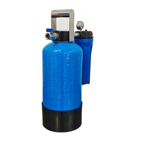 Portable 817 Deionized Water System with Bypass Valve Function, 10" Pre-Filter, Mixed Bed Resin & Pressure Gauge – Spotless Rinse for Car, Boat, RV & Window Care