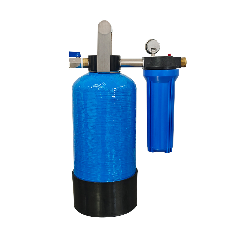 Portable 817 Deionized Water System with Bypass Valve Function, 10" Pre-Filter, Mixed Bed Resin & Pressure Gauge – Spotless Rinse for Car, Boat, RV & Window Care