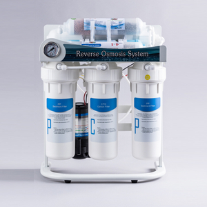 7-Stage RO Water Filtration System for Home - 75GPD with Food-Grade PP & POM Materials